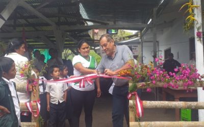 DETEC Inauguró Estación de Tecnología Agroforestal (ERTA) en Montevideo-Chaglla-Huánuco.